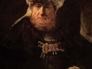The leper king Uzziah by Rembrandt Van Rijn - Art Print