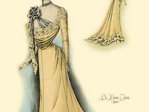 Le Bon Ton: In Gold - Art Print