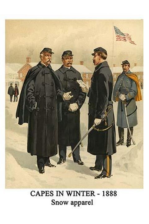 Capes In Winter - 1888 - Snow Apparel By Henry Alexander Ogden - Art Print