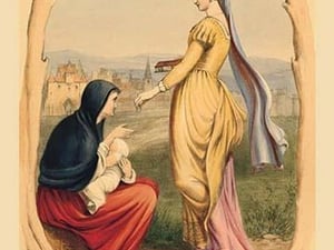 The Tear of Charity by Jessie Macleod - Art Print
