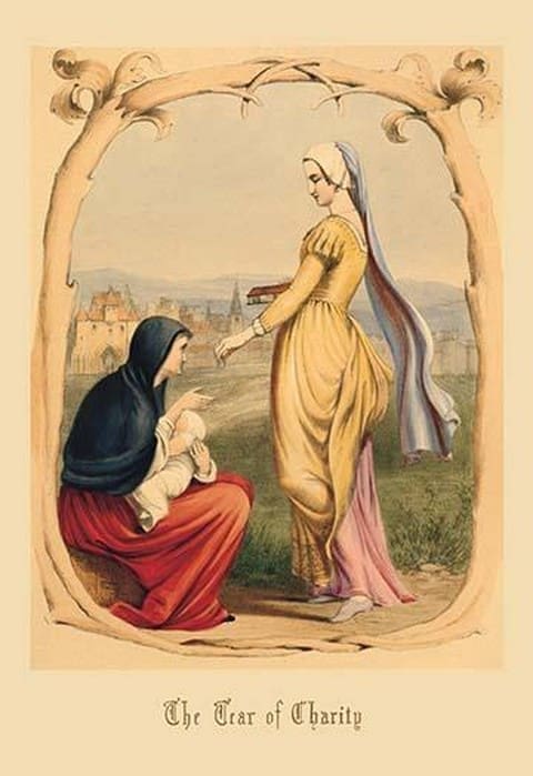 The Tear of Charity by Jessie Macleod - Art Print