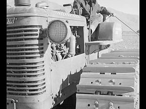 Benji Iguchi on Tractor by Ansel Adams - Art Print