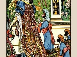 Beauty and the Beast - Beauty by Walter Crane - Art Print