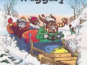 Uncle Wiggily and the Snow Plow by Georges Carlson - Art Print