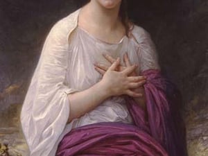Psyche by William Bouguereau - Art Print