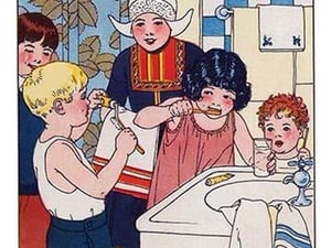 Brush Your Teeth Twice a Day - Art Print