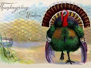 Thanksgiving Wishes - Art Print