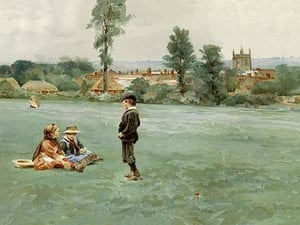At Henley-in-Arden by James Leon Williams - Art Print