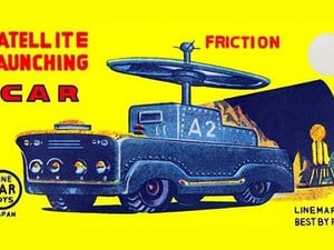 Satellite Launching Car A2 - Art Print