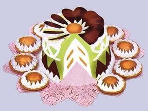 Margaret's Bomb Cake - Art Print