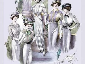 Album Blouses Nouvelles: An Elegant Morning by Atelier Bachroitz - Art Print