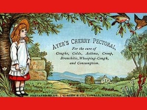 Ayer's Cherry Pectoral - Art Print