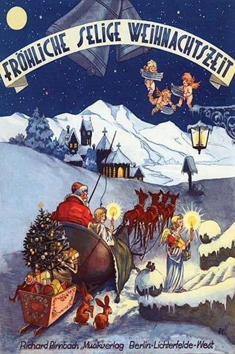 Happy Blessed Christmas time by P.L. - Art Print