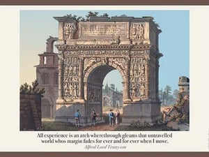 All Experience by Alfred Lord Tennyson - Art Print