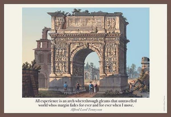All Experience by Alfred Lord Tennyson - Art Print