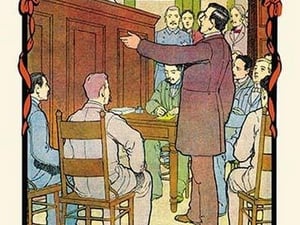 The Lawyer by H.O. Kennedy - Art Print