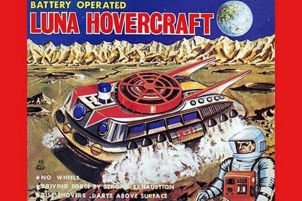 Luna Hovercraft - Art Print