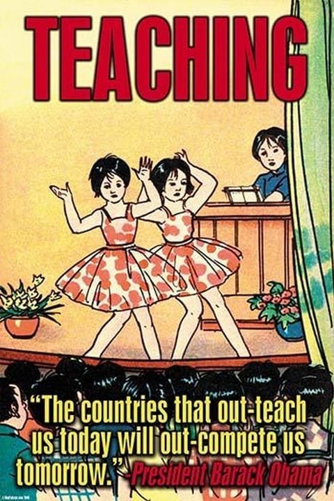 Teaching by Wilbur Pierce - Art Print