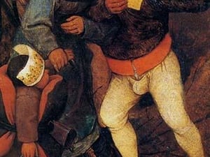 Beginning of Spring - Detail - by Pieter the Elder Brueghel #3 - Art Print