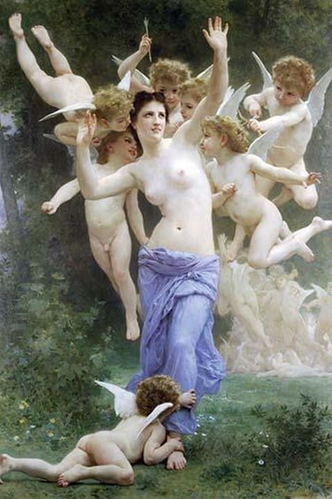 Invitation by William Bouguereau - Art Print