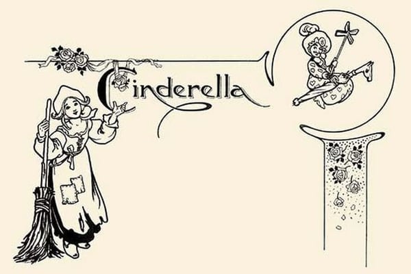 Cinderella by David Brett - Art Print