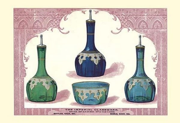 Koch's Imperial Glasswares - Art Print