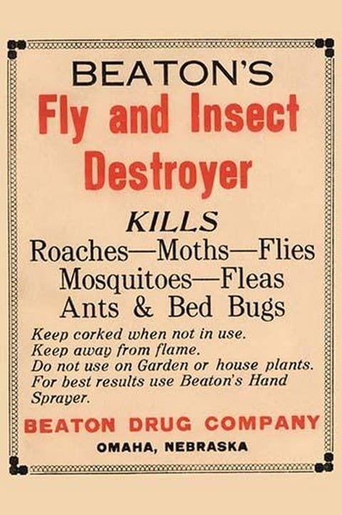 Beaton's Fly and Insect Destroyer - Art Print