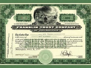Franklin Trust Company #2 - Art Print