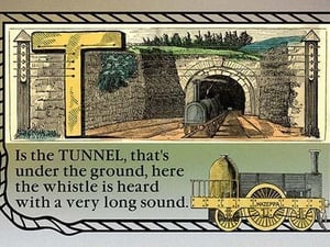 T is the Tunnel - Art Print
