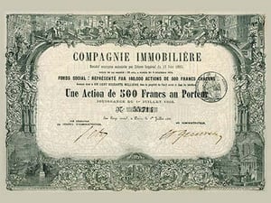 Compagnie Immobiliere - Art Print