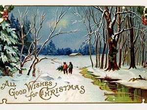All Good Wishes for Christmas - Art Print