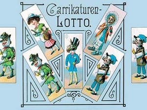 Carrikaturen Lotto - Art Print