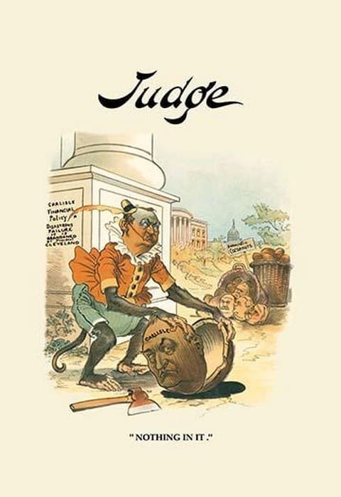 Judge: 'Nothing In It' by Bernhard Gillam - Art Print