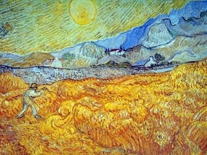 Reaper by Vincent van Gogh - Art Print