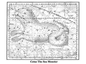 Cetus the Sea Monster by Alexander Jamieson - Art Print