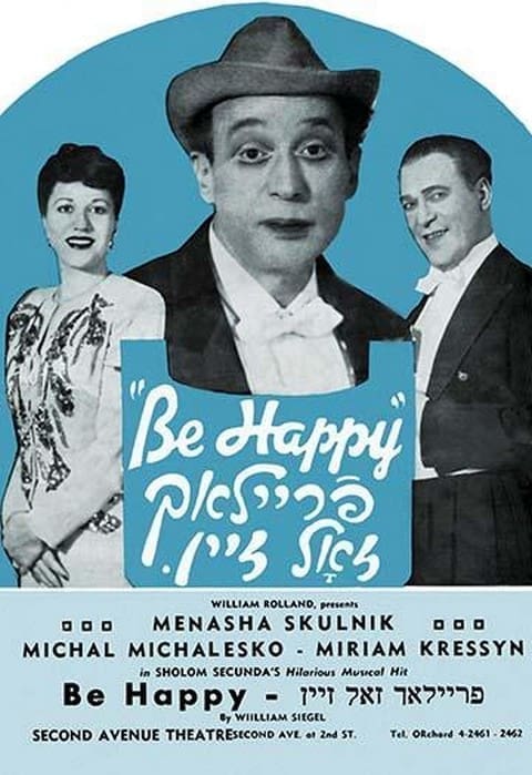 Be Happy: Frailach Zoll Zine by Menasha Skulnik - Art Print