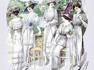 Album Blouses Nouvelles: For a Morning Event by Atelier Bachroitz - Art Print