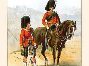 72nd Seaforth Highlanders by Walter Richards - Art Print