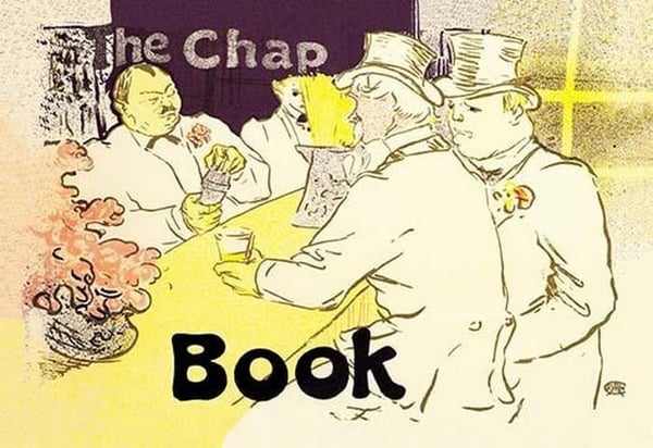 The Chap Book by Henri de Toulouse-Lautrec - Art Print