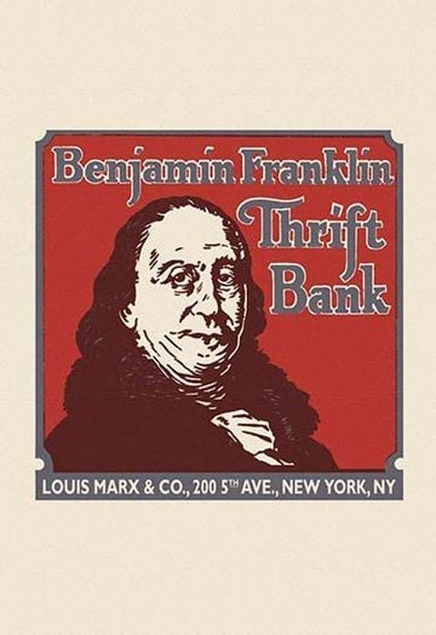 Benjamin Franklin Thrift Bank - Art Print