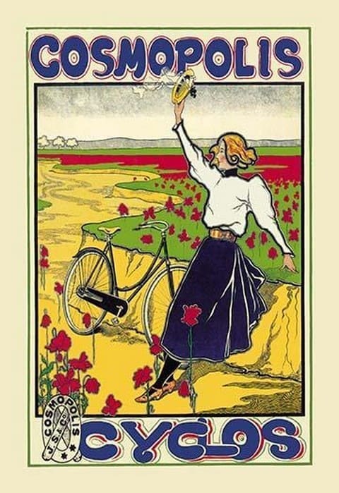 Cosmopolis Cyclos by A. Gual - Art Print