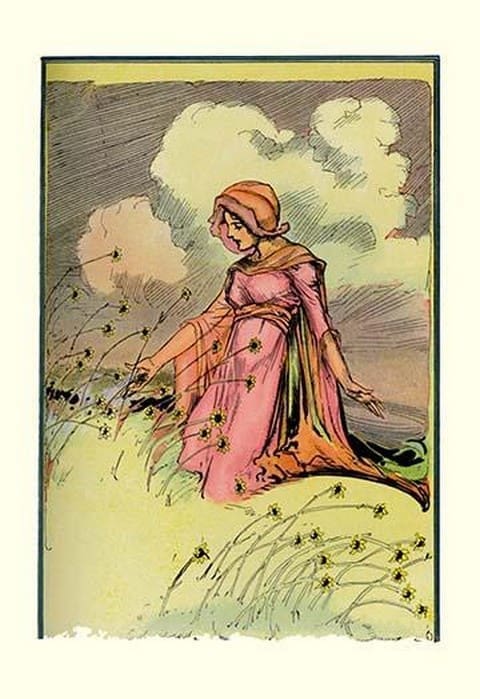The Queen of Oogaboo by John R. Neill - Art Print