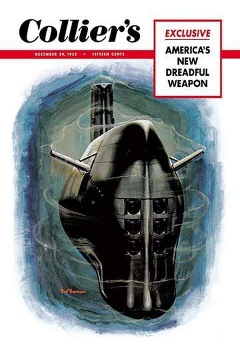 America's Dreadful New Weapon by Fred Furman - Art Print