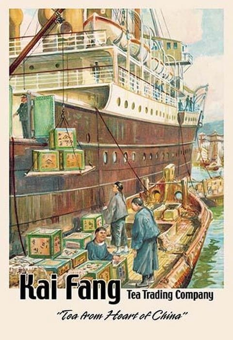 Kai Fang Tea Trading Company: Tea from the Heart of China - Art Print