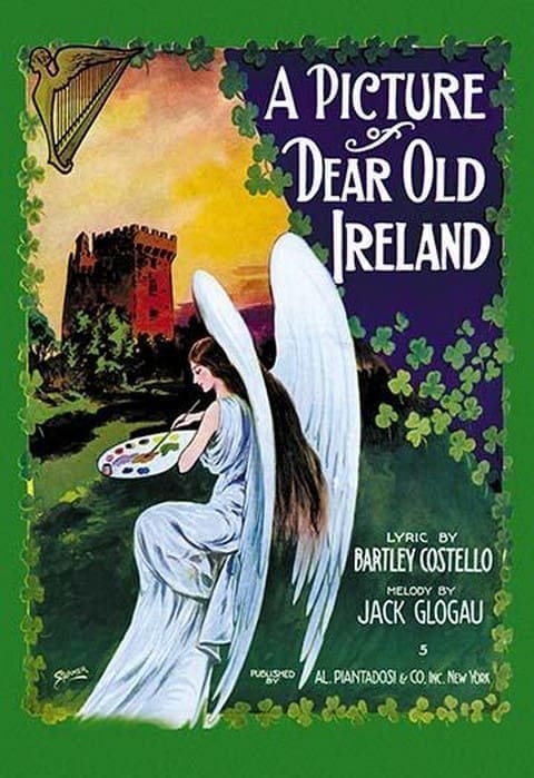 A Picture of Dear Old Ireland by William Austin Starmer - Art Print