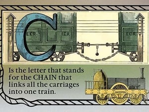 C is the Letter that Stands for the Chain - Art Print