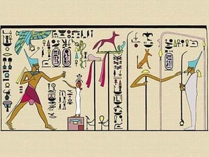 Festival for Ramses II by John Gardner Wilkinson - Art Print