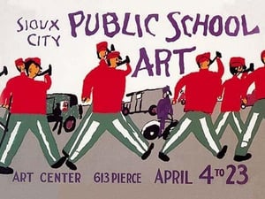 Sioux City Public School Art by WPA - Art Print