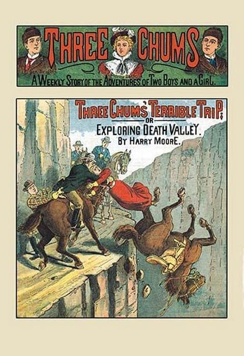 Three Chums: Exploring Death Valley - Art Print