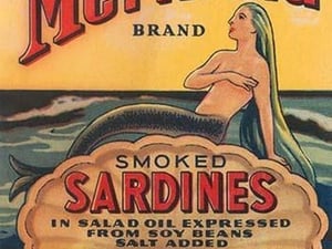 Mermaid Brand Smoked Sardines - Art Print